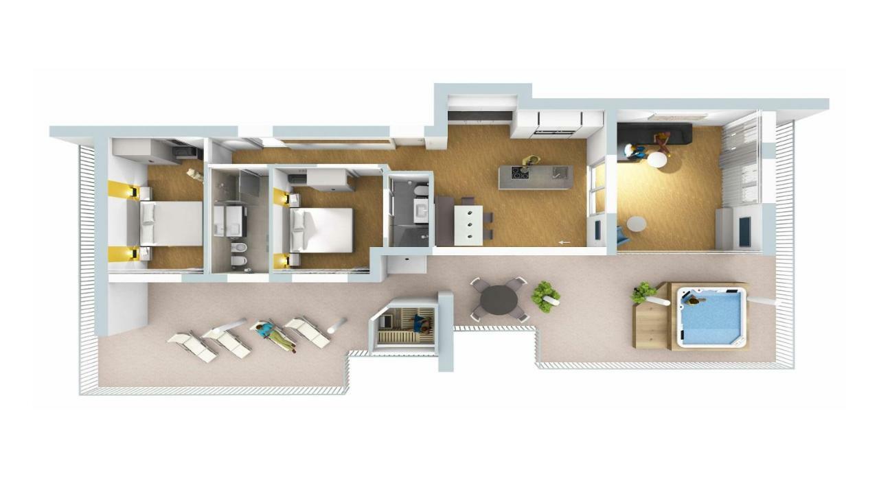 דירות שנה Penthouse Skygarden מראה חיצוני תמונה